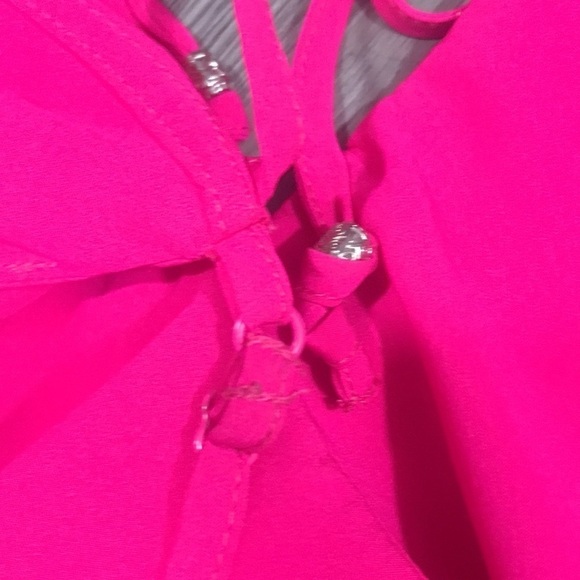 American Eagle Outfitters Bright Pink Romper size XS - Picture 6 of 8